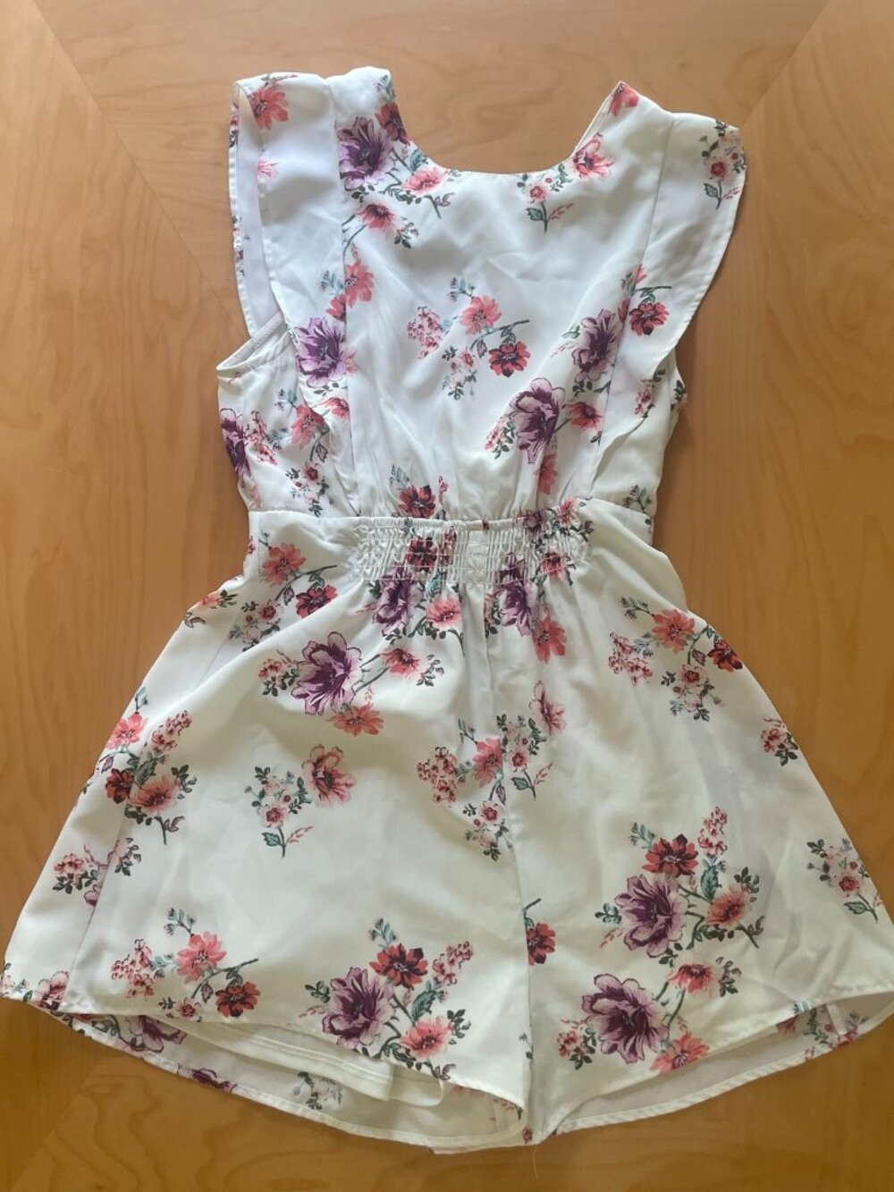 BONGO Junior White Floral dress size Medium